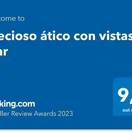 Precioso Atico Con Vistas Al Mar Parking Gratuito